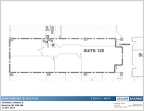 3750 Boul Crémazie E, Montréal, QC for lease Site Plan- Image 1 of 1