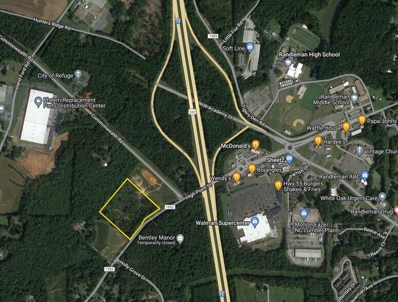 00 Old High Point Street, Randleman, NC for sale - Primary Photo - Image 1 of 1