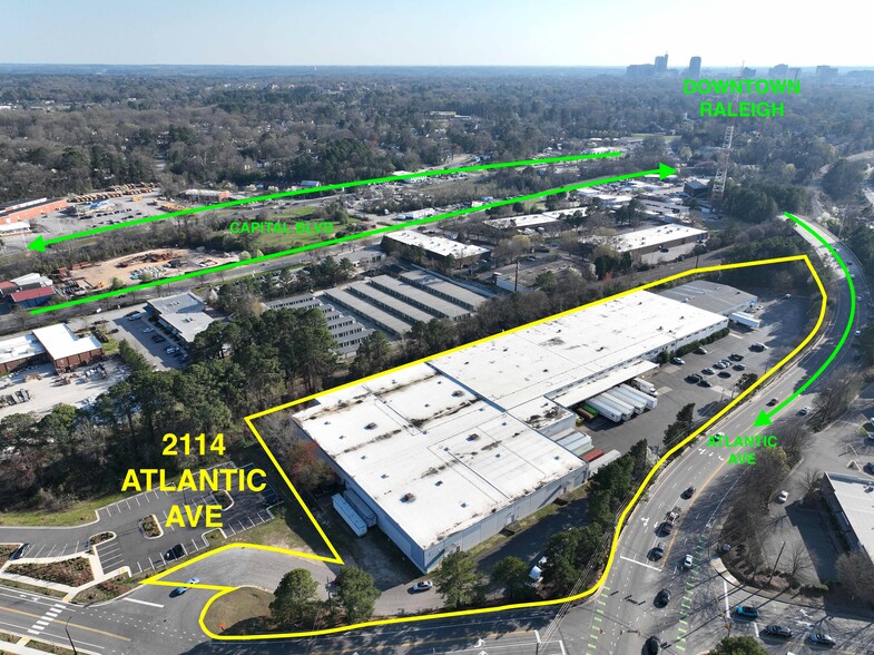 2114 Atlantic Ave, Raleigh, NC for lease - Building Photo - Image 3 of 15