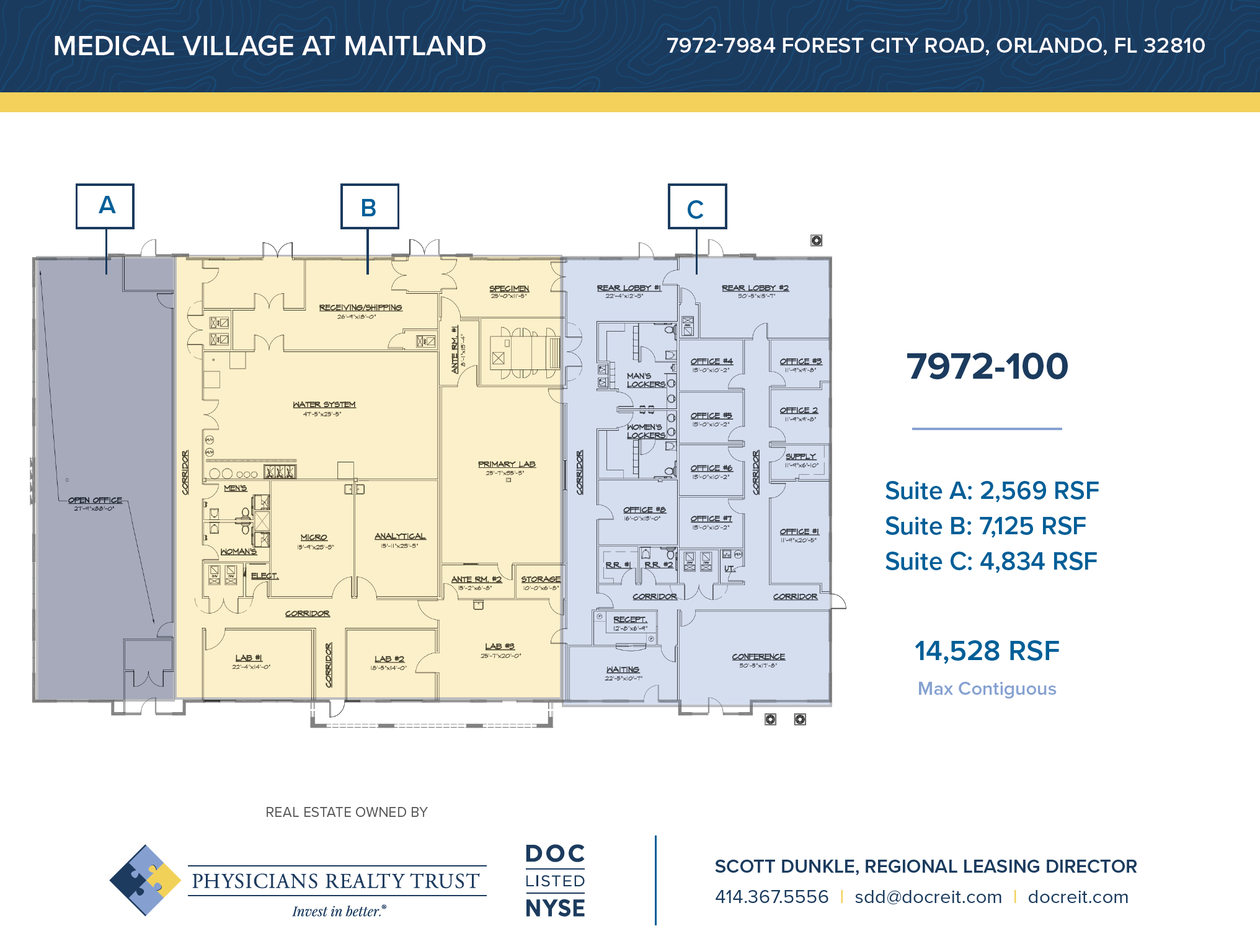 7900 Forest City Rd, Orlando, FL for lease Floor Plan- Image 1 of 1