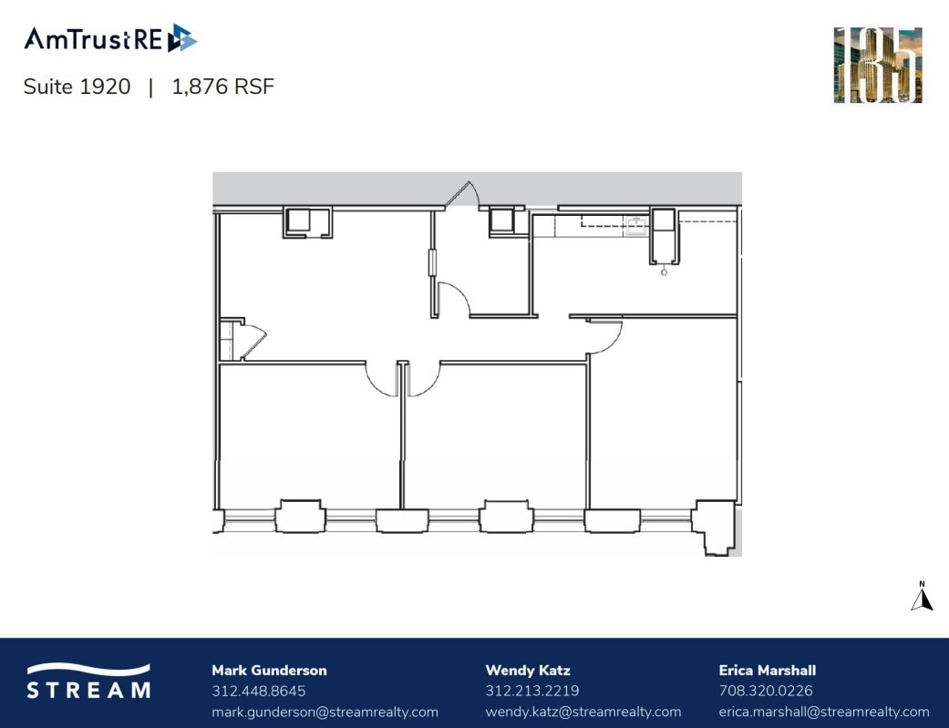 135 S LaSalle St, Chicago, IL for lease Floor Plan- Image 1 of 1