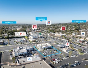 1970 W Whittier Blvd, La Habra, CA - AERIAL map view - Image1