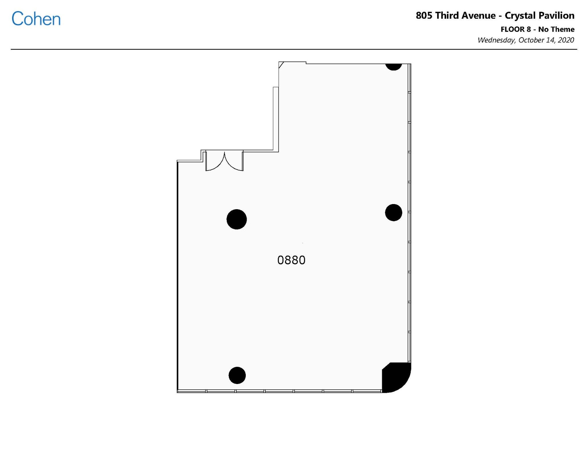 805 Third Ave, New York, NY for lease Floor Plan- Image 1 of 1