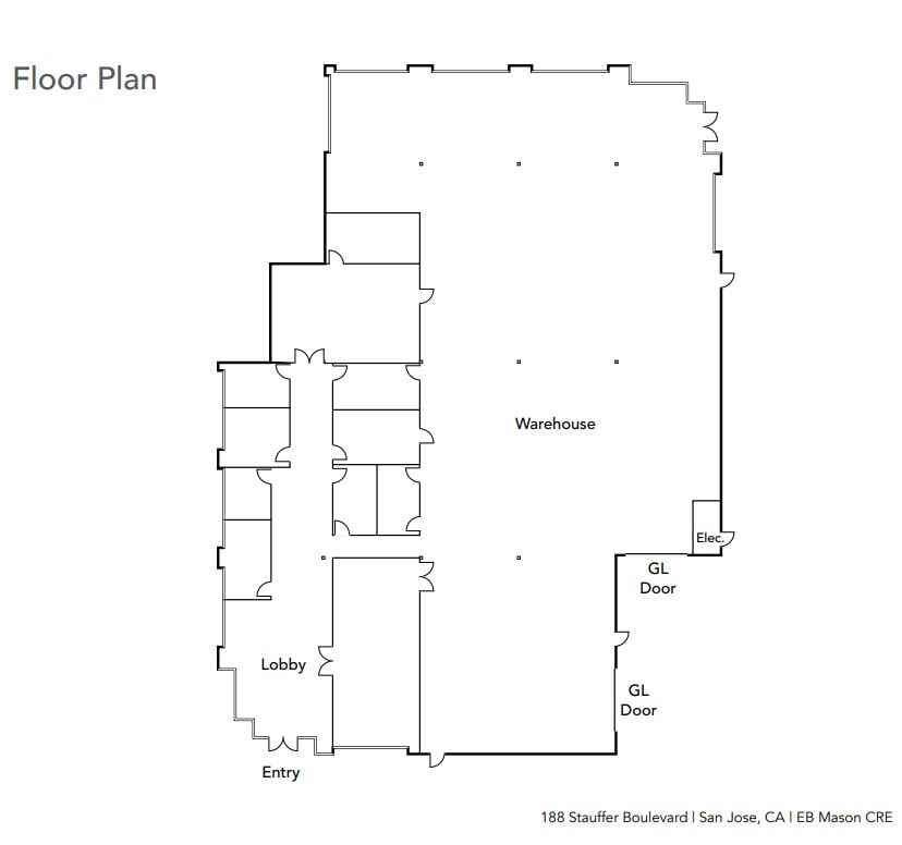188 Stauffer Blvd, San Jose, CA for sale Floor Plan- Image 1 of 1
