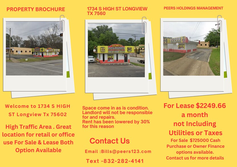 1734 S High St, Longview, TX for lease - Building Photo - Image 2 of 7