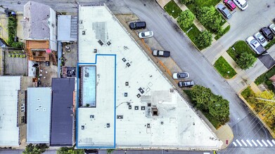 3025 N Milwaukee Ave, Chicago, IL - aerial  map view