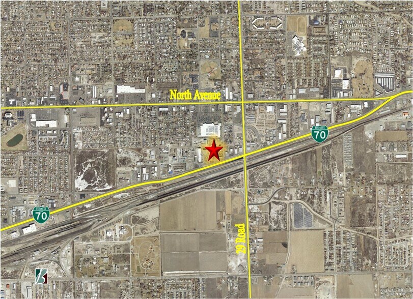 2872 I 70 Business Loop, Grand Junction, CO for lease - Aerial - Image 3 of 3