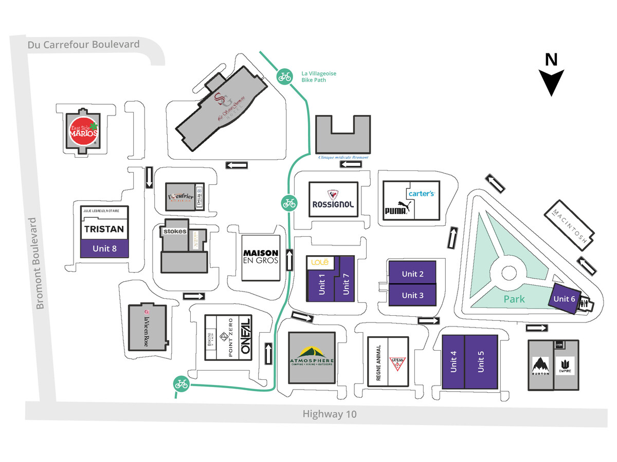 105 Boul Du Carrefour, Bromont, QC J2L 3L1 - Unit 1310 -  - Floor Plan - Image 1 of 1