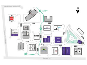 105 Boul Du Carrefour, Bromont, QC for lease Floor Plan- Image 1 of 1