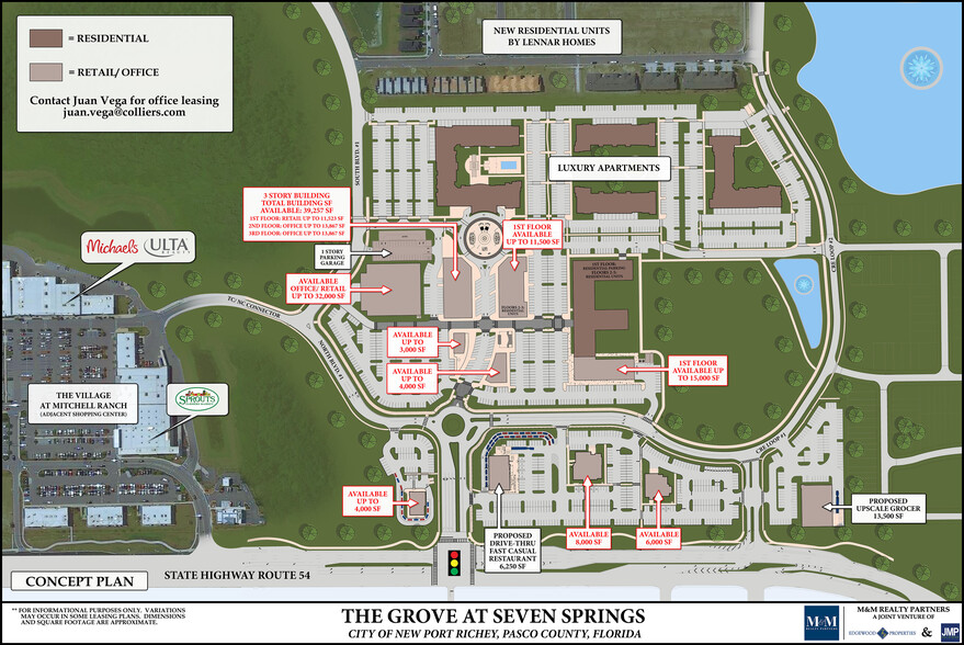 8324 State Road 54, New Port Richey, FL for lease - Site Plan - Image 2 of 9