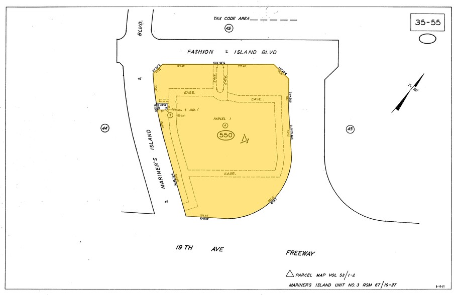 1510 Fashion Island Blvd, San Mateo, CA for lease - Plat Map - Image 2 of 29