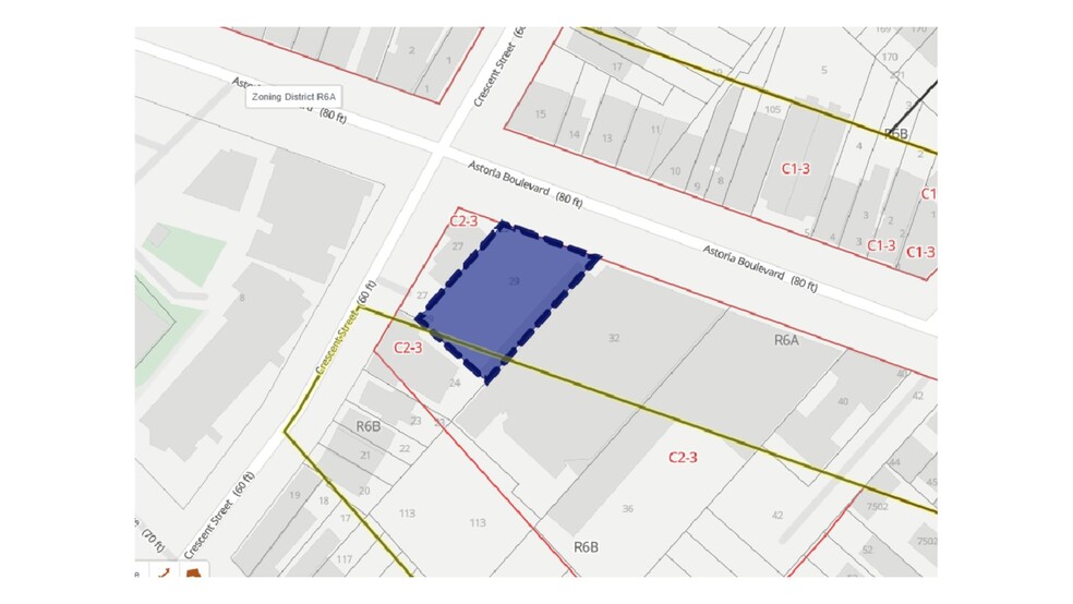 25-08 Astoria Boulevard Blvd, Astoria, NY for lease - Plat Map - Image 2 of 2