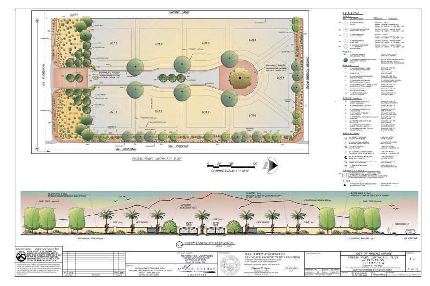 Ginger Rogers Rd & Via Josefina, Rancho Mirage, CA 92270