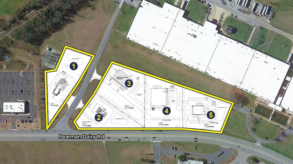 00 Pearman Dairy Road, Anderson, SC for sale - Building Photo - Image 1 of 9