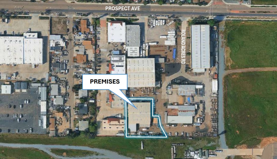 8520-8530 Roland Acres Rd, Santee, CA for lease Aerial- Image 1 of 1