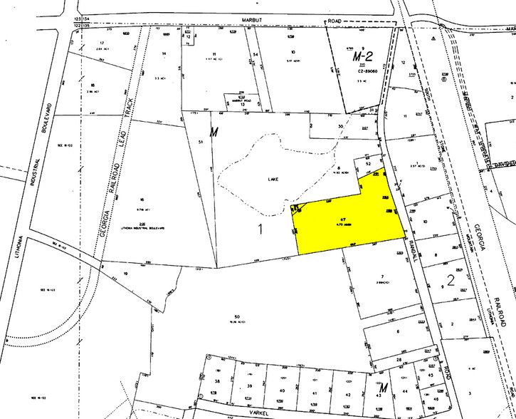 2101 Randall Rd, Lithonia, GA for lease - Plat Map - Image 2 of 12