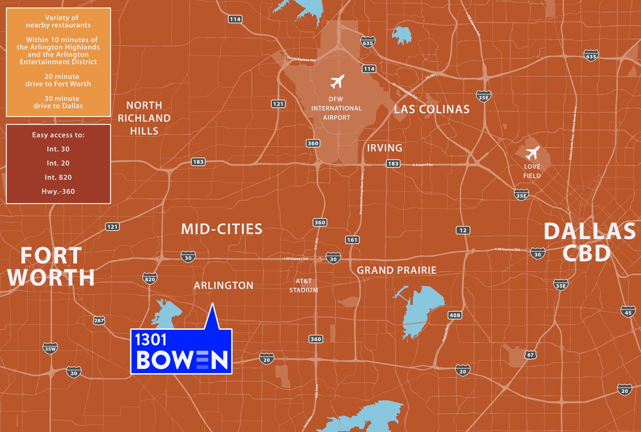 1301 S Bowen Rd, Arlington, TX 76013 1301 Bowen