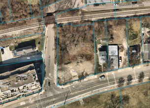 2300 Riverside Dr, Cincinnati, OH - aerial  map view