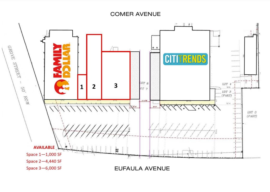 980 S Eufaula Ave, Eufaula, AL for lease Site Plan- Image 1 of 1