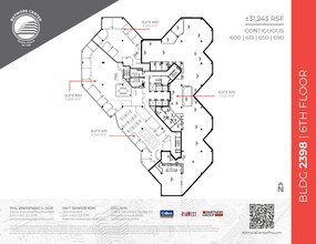 2398 E Camelback Rd, Phoenix, AZ for lease Floor Plan- Image 2 of 5