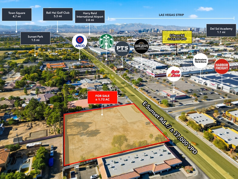 3611 E Sunset Rd, Las Vegas, NV for sale - Building Photo - Image 2 of 5