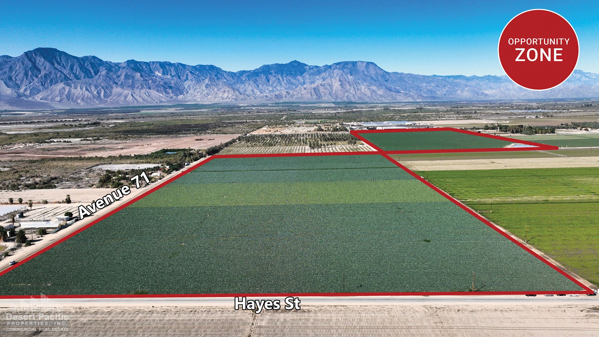 Colfax St, Mecca, CA for sale Aerial- Image 1 of 1