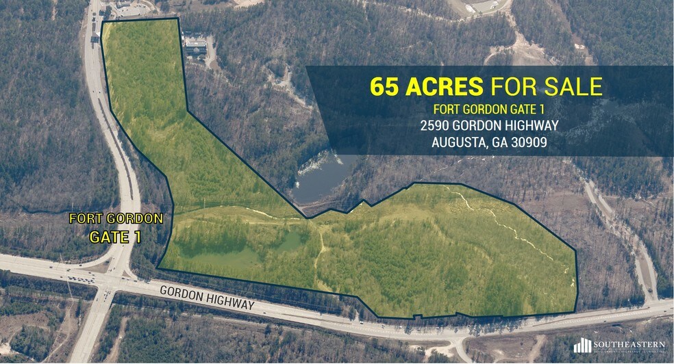 2590 Gordon Hwy, Augusta, GA 30909 Land for Sale