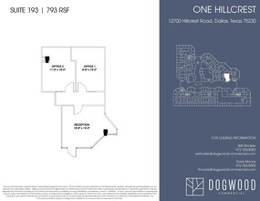 12700 Hillcrest Rd, Dallas, TX for lease Floor Plan- Image 1 of 1