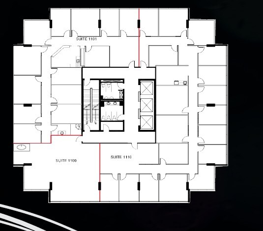 910 7th Ave SW, Calgary, AB for lease Floor Plan- Image 1 of 1