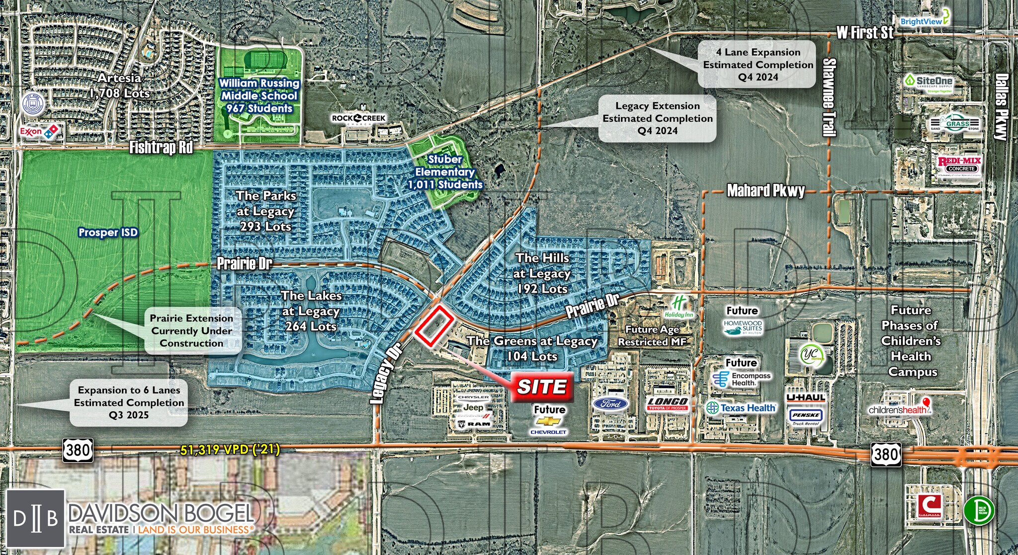 Prosper - SEC - Legacy Dr. & Prairie Dr., Prosper, TX for sale Building Photo- Image 1 of 1