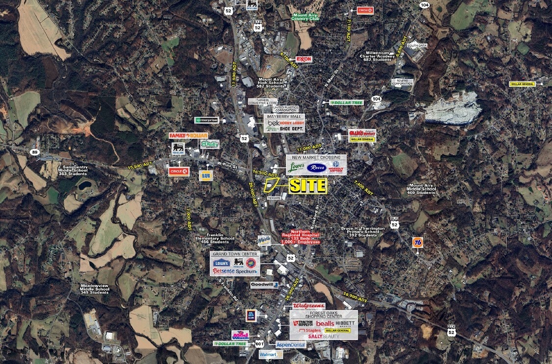 605 E Bluemont Rd, Mount Airy, NC for sale Building Photo- Image 1 of 1