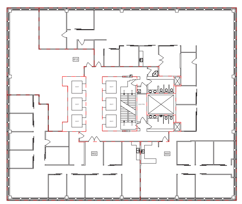 10025 102A Ave NW, Edmonton, AB for lease Floor Plan- Image 1 of 1