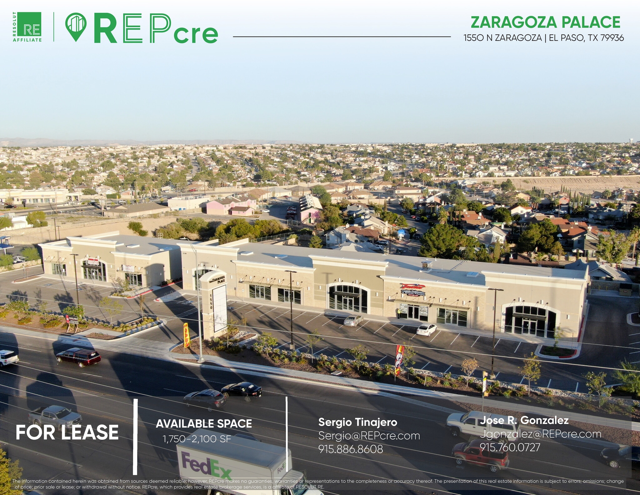 1550 N Zaragoza Rd, El Paso, TX for lease Building Photo- Image 1 of 7