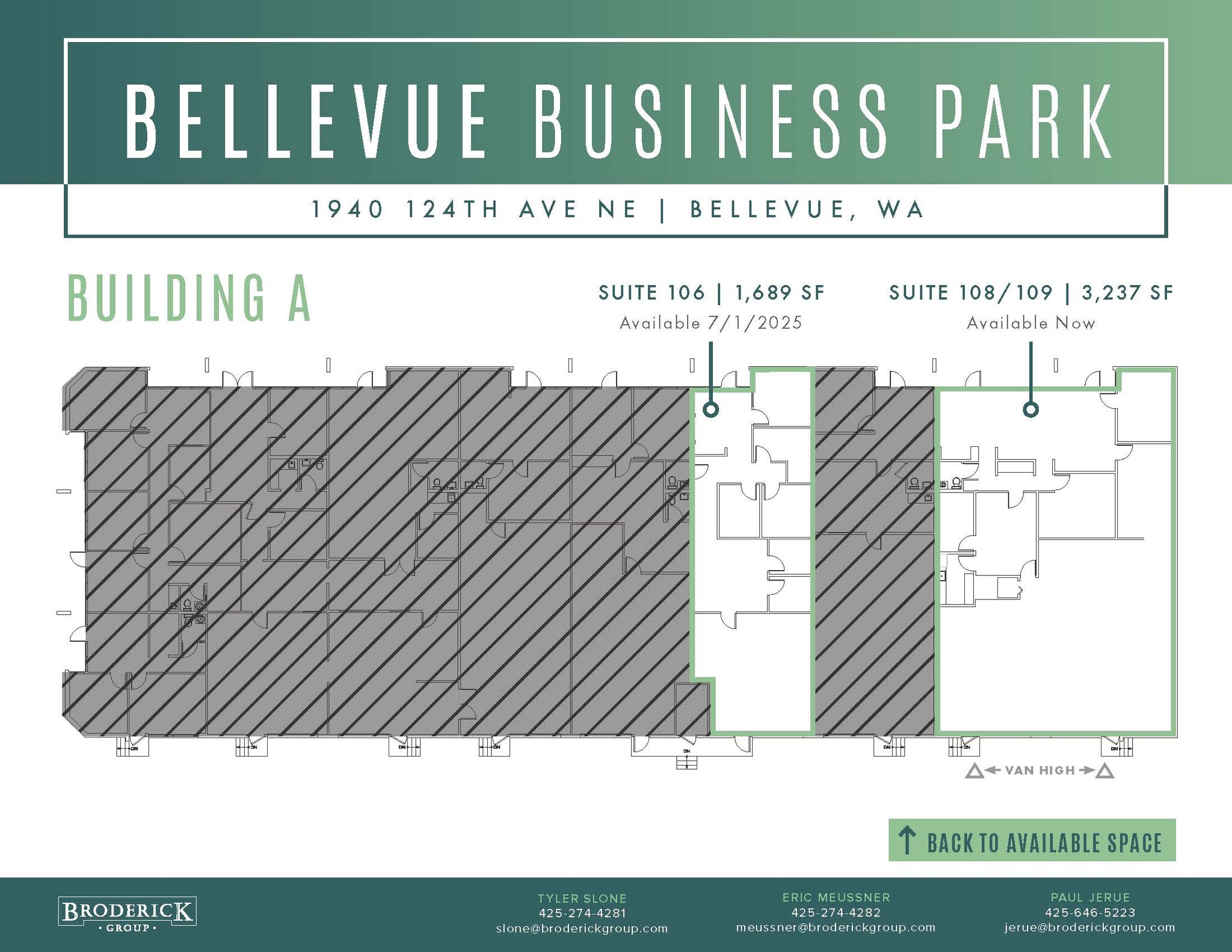 2000 124th Ave NE, Bellevue, WA for lease Floor Plan- Image 1 of 1