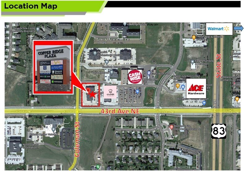 4401 Coleman St, Bismarck, ND 58503 Copper Ridge Plaza