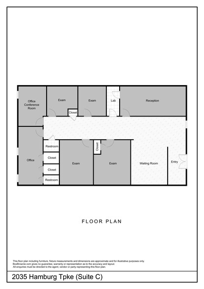 2035 Hamburg Tpke, Wayne, NJ for lease - Floor Plan - Image 2 of 2