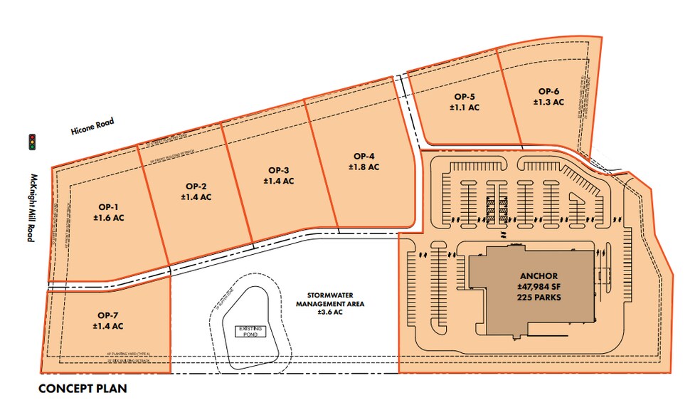 00 Hicone Rd, Greensboro, NC for lease - Site Plan - Image 1 of 1