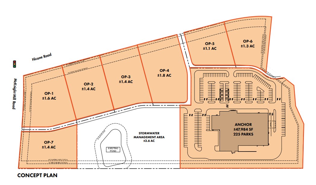 00 Hicone Rd, Greensboro, NC for lease Site Plan- Image 1 of 2
