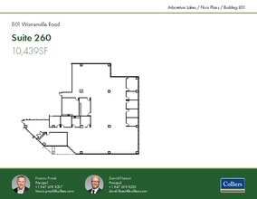 801 Warrenville Rd, Lisle, IL for lease Floor Plan- Image 1 of 1