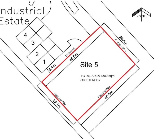Balintore Industrial Estate, Balintore for lease - Site Plan - Image 1 of 1