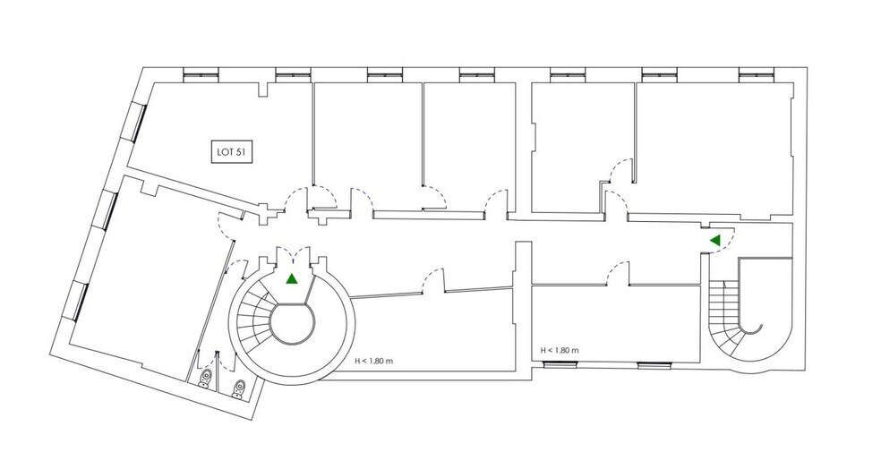 Office in Bordeaux for lease - Floor Plan - Image 2 of 2
