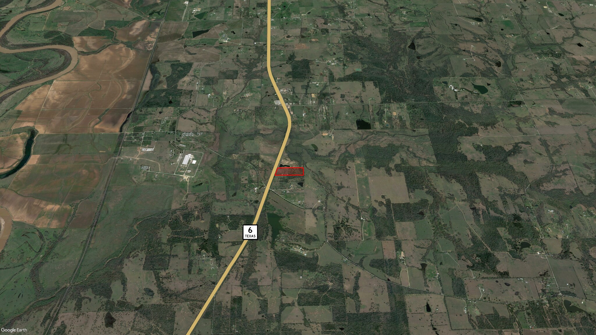 18727 Highway 6, Navasota, TX 77868 16.64 acres on Hwy 6 & CR 324