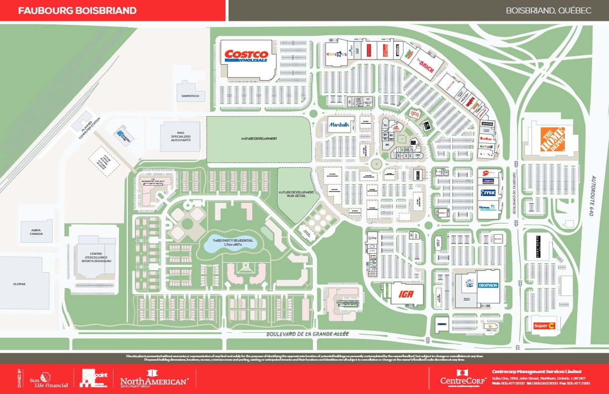 2800-2860 Prom Saint-Honoré, Boisbriand, QC for lease Site Plan- Image 1 of 1