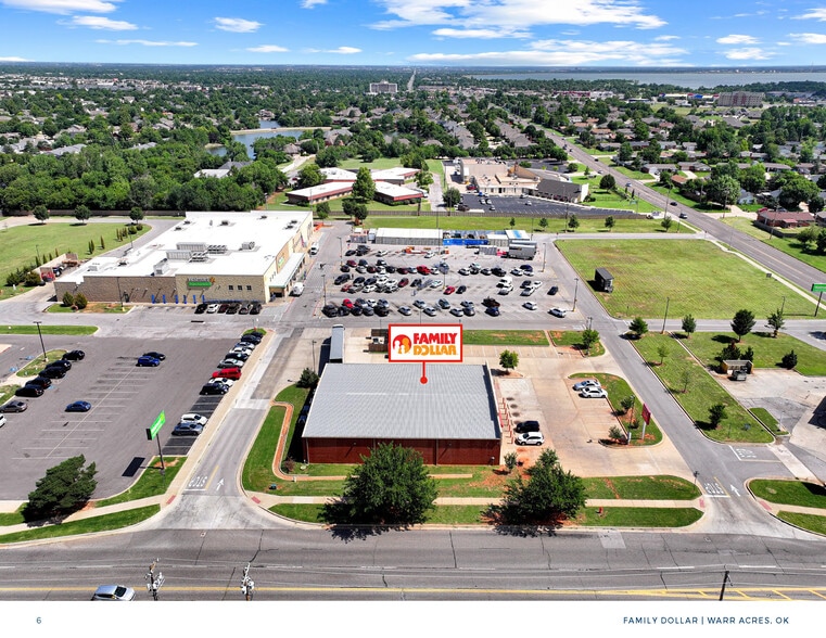 5903 NW 63rd Street, Warr Acres, OK for sale - Aerial - Image 3 of 5