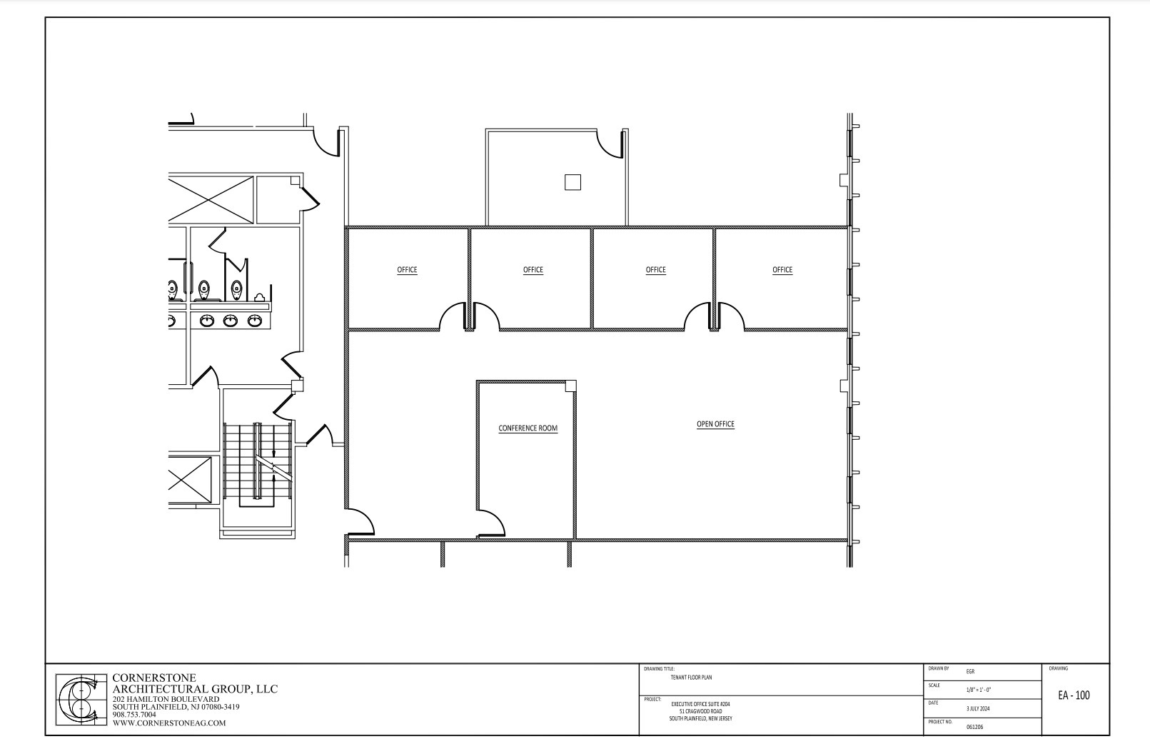 51 Cragwood Rd, South Plainfield, NJ for lease Floor Plan- Image 1 of 1