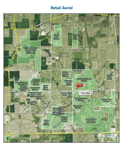 2450 E Prosper Trl, Prosper, TX for sale Aerial- Image 1 of 1