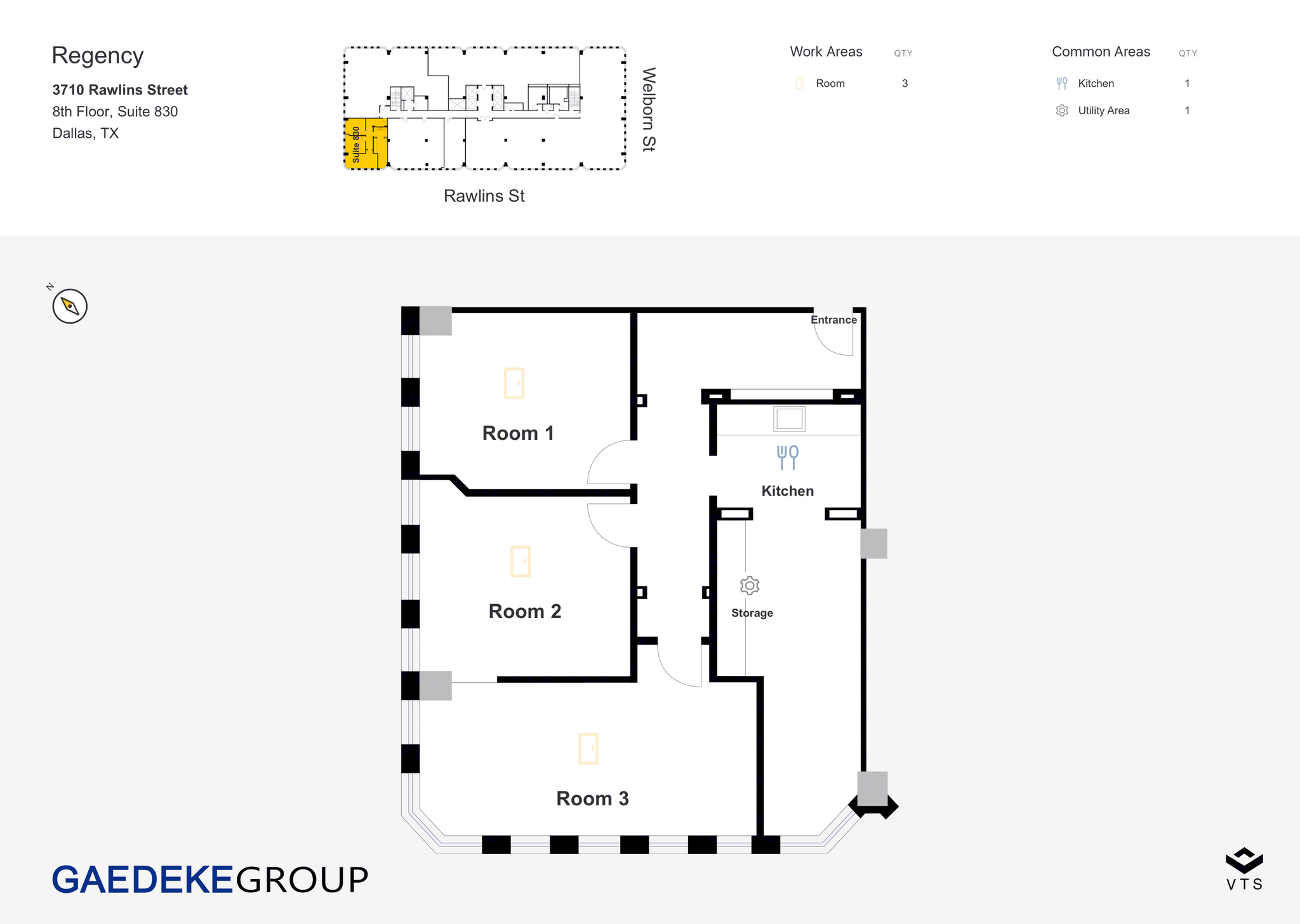 3710 Rawlins St, Dallas, TX for lease Floor Plan- Image 1 of 9