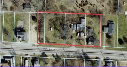 10051 OH-320, New Paris, OH - AERIAL map view