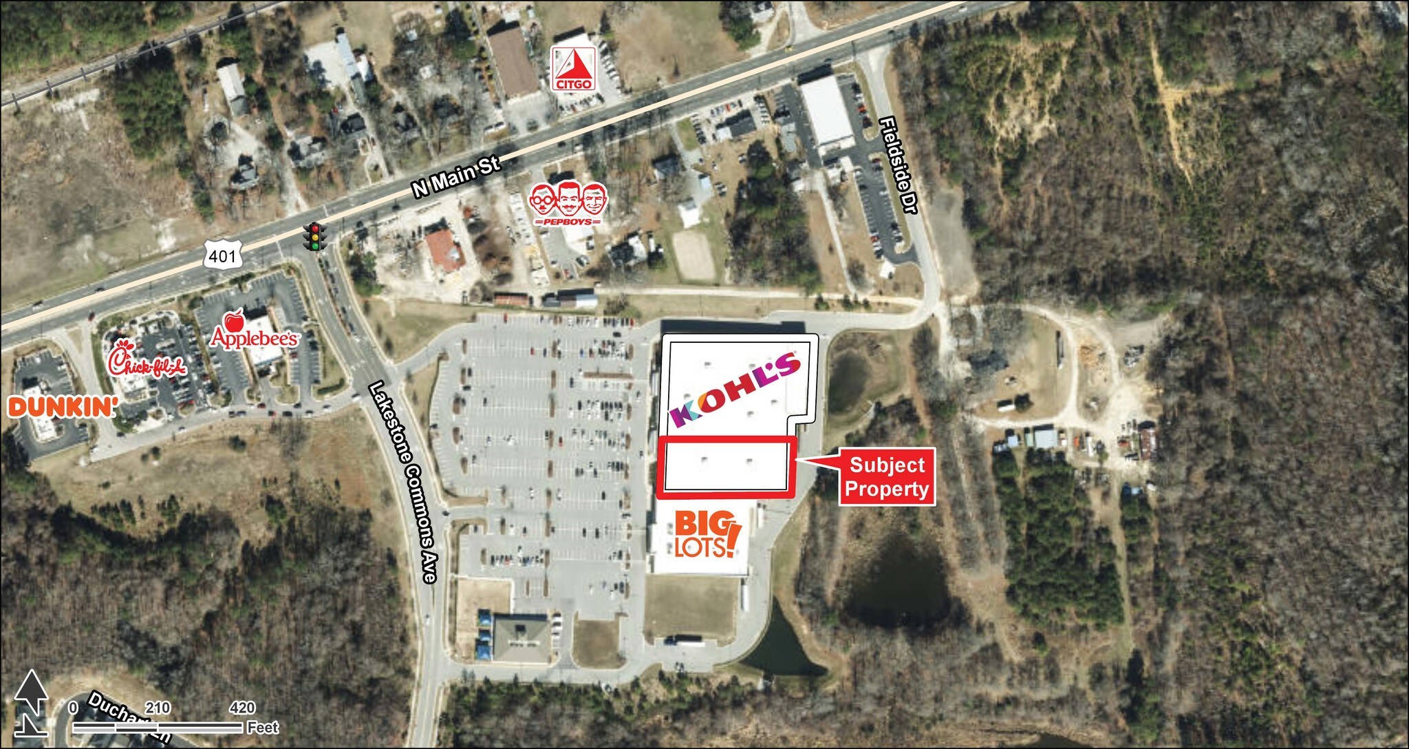 640 Lakestone Commons Ave, Fuquay Varina, NC for sale Aerial- Image 1 of 1