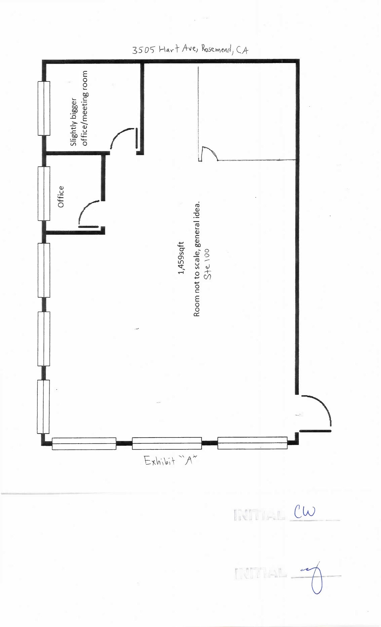 3500-3600 Rosemead Blvd, Rosemead, CA for lease Site Plan- Image 1 of 1